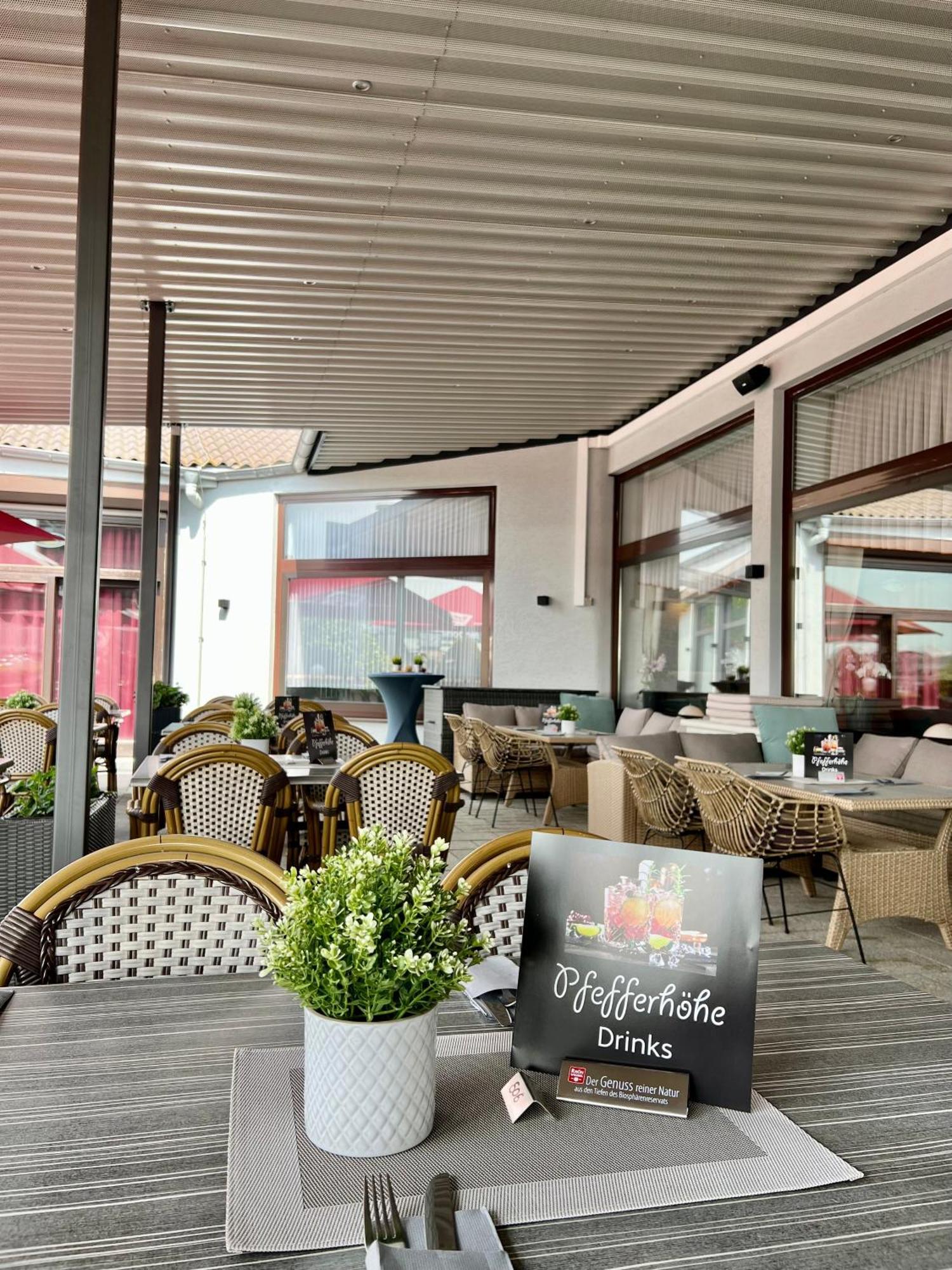 Pfefferhoehe Hotel & Restaurant 阿尔斯费尔德 外观 照片